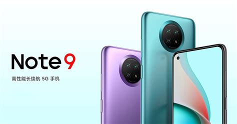 Xiaomi Redmi Note 9 5g Características Técnicas Oficiales