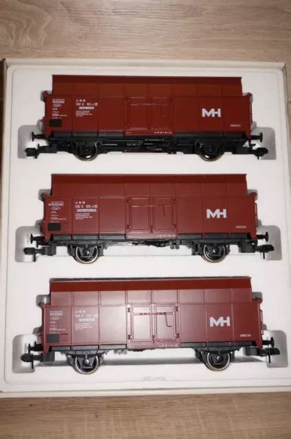 Bod R Märklin Gauge 1 5875 Freight Car Set 3 Teilig Coal Wagons