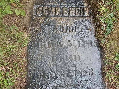 John Rhein 1795 1883 Find A Grave Memorial