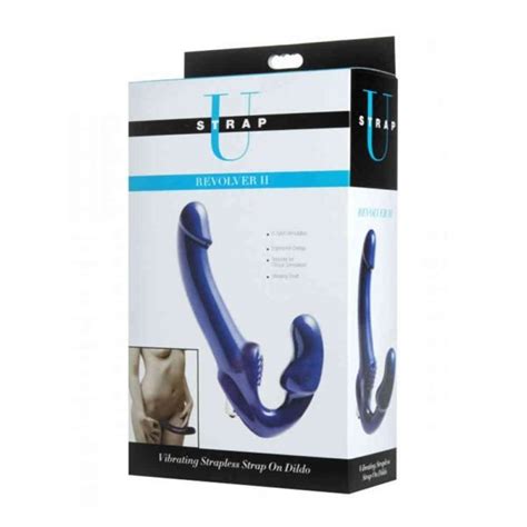 Revolver II Vibrating Strapless Strap On Dildo Love Toy Shopper