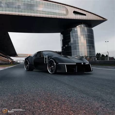 Full Black Hypercar Designed By Berk Kaplan On Blender Auto Discoveries