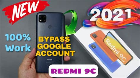 Xiaomi Redmi 9c Frp Bypass Google Account Reset MIUI 12 Сброс гугл