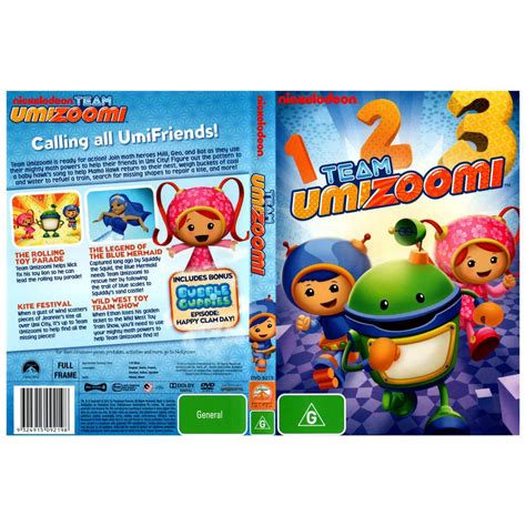 Nick Jr Team Umizoomi DVD