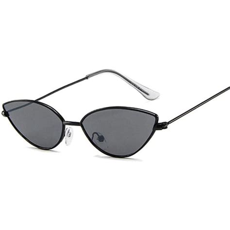 Cat Eye Fashion Metal Frame Polarized Sunglasses For Women Uv 400