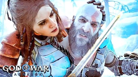 Kratos Vs The Huntress Boss Fight Cinematic Views God Of War