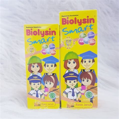 Jual Biolysin Smart Sirup Rasa Jeruk Ml Ml Shopee Indonesia