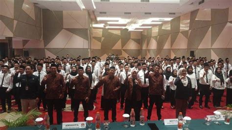 207 PPS Dilantik Dan Diambil Sumpah Oleh KPU Kota Tasikmalaya Siap