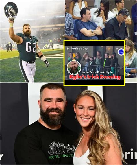 Shell Shocked Kylie Kelce Pranked By Jason Kelce Ends Up Dancing In