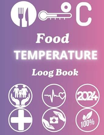 Food Temperature Log Book Food Hygiene Temperature Record Log Book For