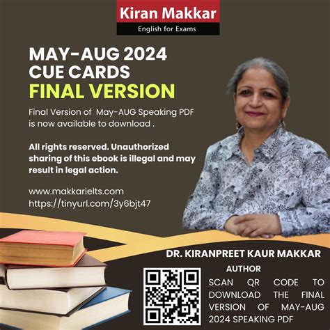 Kiran Makkar Speaking Cue Cards May Aug 2024 Final Version PDF