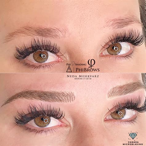 Phibrows Microblading Transformation Microblading Eyebrows