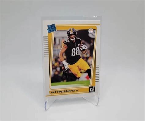 PAT FREIERMUTH 2021 Donruss Rated Rookie PITTSBURGH STEELERS EBay