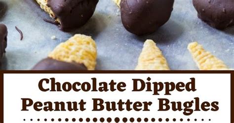 Chocolate Dipped Peanut Butter Bugles Vegan Recipe Box