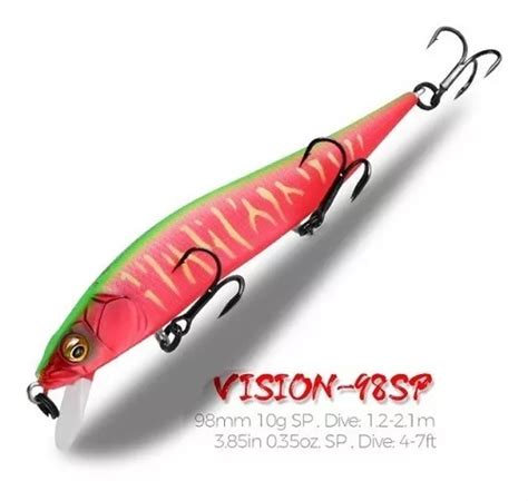 Isca Artificial Bearking 9 8cm Vision 98 Sp