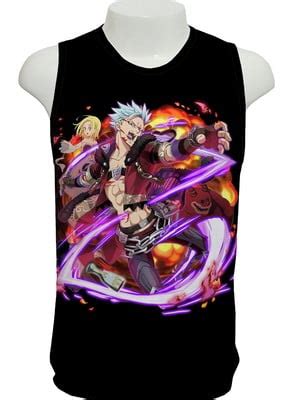 Camiseta Nanatsu No Taizai Compre Produtos Personalizados No Elo