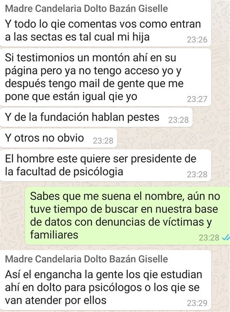 Pablo G Salum On Twitter La Madre De Cande Giselle Cada Vez Estaba