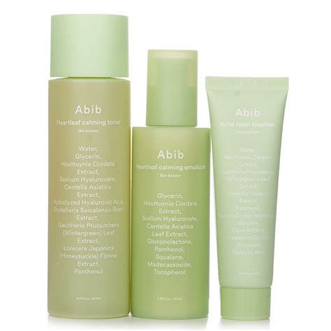 Abib - Heartleaf Calming 2 Step Set: 3pcs - SEARCHINGb 尋找。美