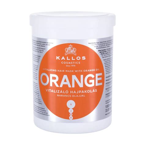 Kallos Cosmetics Orange Maske za kosu za žene Lijepa hr