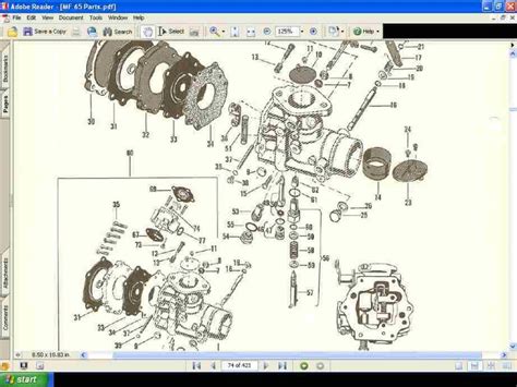 Massey Ferguson 65 Parts Diagram