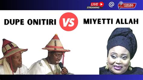 DUPE ONITIRI Vs MEYITTI ALLAH YouTube