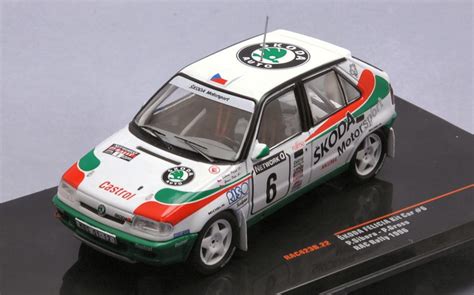 Modellino Auto Rally Scala Ixo Model Skoda Felicia Kit Car N Rac