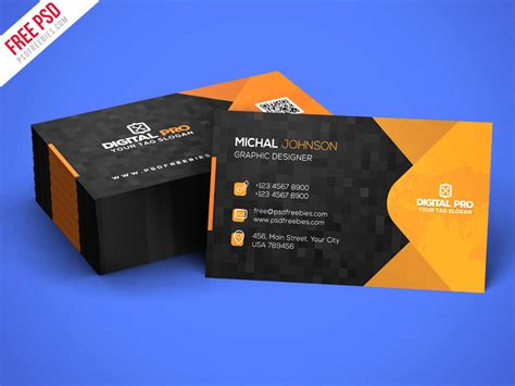 Modern Business Card Templates Free