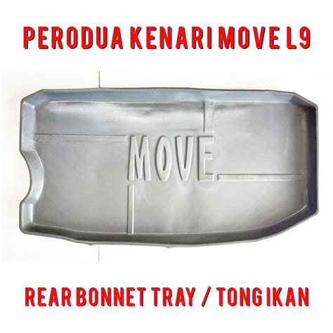 Daihatsu Move L9 Rs Rear Bonnet Tray For Perodua Kenari Tong Ikan