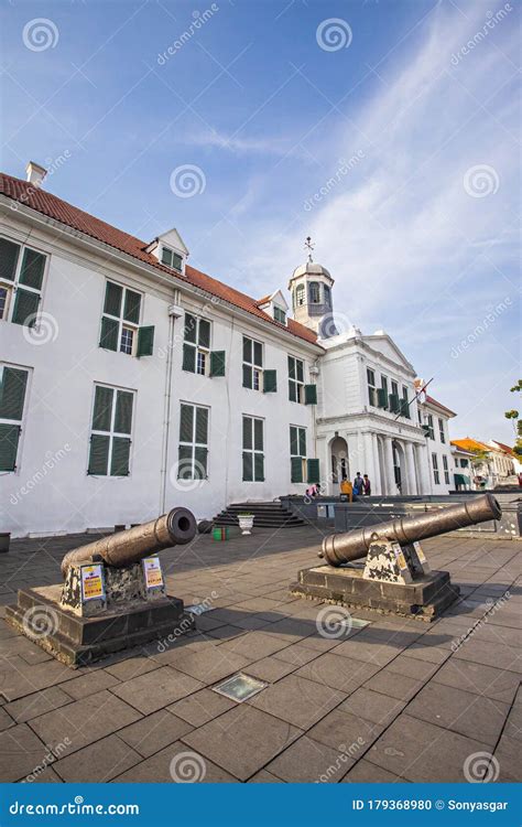 Jakarta History Museum Dome From Fatahillah Square Editorial Image ...