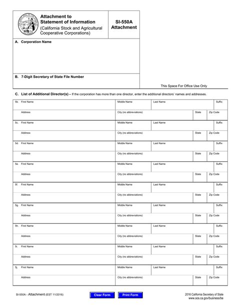 Fillable Form Si 550 Printable Forms Free Online