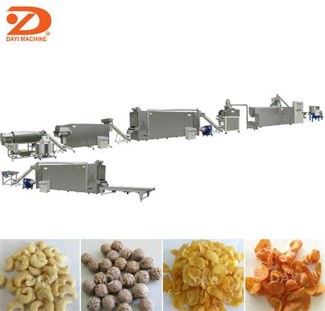 Automatic Grain Corn Rice Breakfast Cereal Flaking Machine China