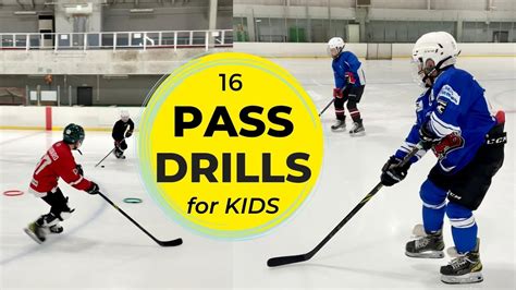 Passing Drills For Hockey Players Basic Advanced Skills Youtube