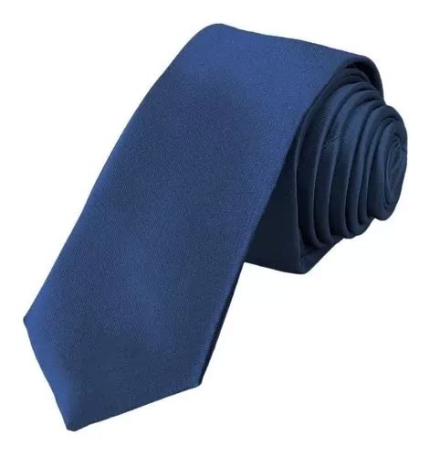 Kit Gravatas Slim Fit Casamento Padrinhos Formatura Cor Azul