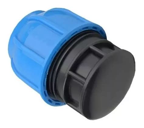 Tampão Cap De Compressão 63mm Pp Para Tubo Pead MercadoLivre