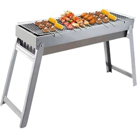 Ehskzjh Barbecue Bbq Barbecue Au Charbon De Bois Portable Pour