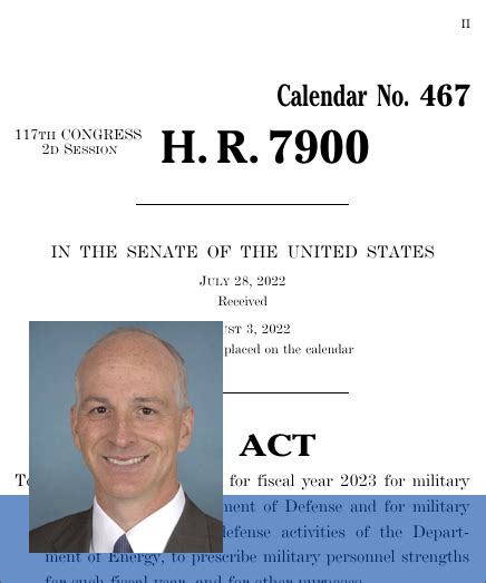 National Defense Authorization Act For Fiscal Year H R