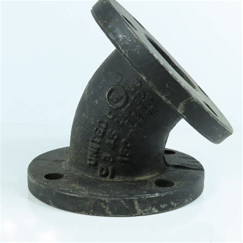 United Flat Face Degree Elbow Class Ductile Iron Flanged