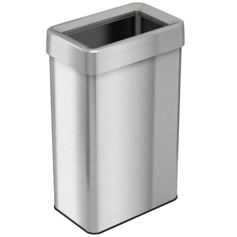 Hls Commercial Gallon Open Top Trash Can Stainless Steel Rlw