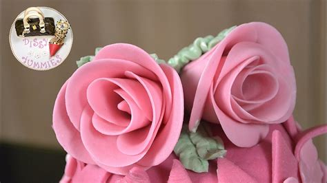 Gum Paste Rose Easy Tutorial For Beginners By Dyscem Mueldener Youtube