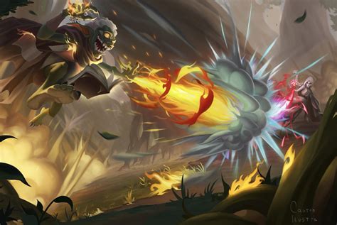 Magic Duel by me (castroilustra) : r/ImaginaryCharacters