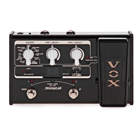 Vox Stomplab Iig Guitar Multi Effects With Expression Pedal Gear Music