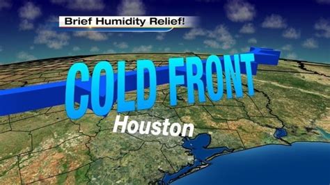 Cold Front On Its Way To Houston