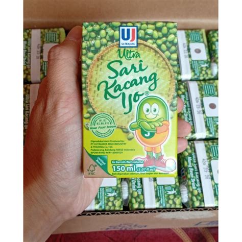 Jual Agen Distributor Minuman Ringan Sari Kacang Ijo Ultra Jaya Ml