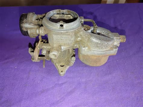 Vintage Carter Rbs Carburetor Model Ebay