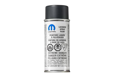 Mopar 68623587aa Hard Top Touch Up Paint 5 Oz Spray Can In Black Quadratec