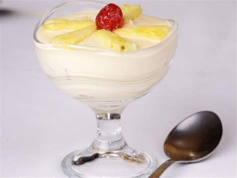 Mousse à l ananas et au rhum Recette de Mousse à l ananas et au rhum