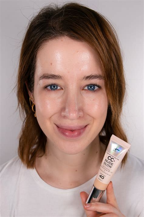 IT Cosmetics CC Nude Glow LSF 40 Review Tragebilder Carina Teresa