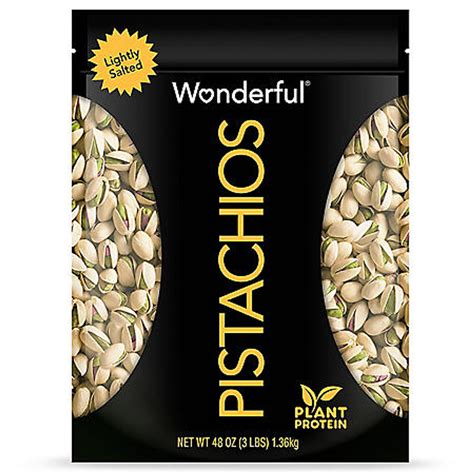 Wonderful Pistachios Roasted Lightly Salted 48 Oz Pre Order Caribbean Internet Store