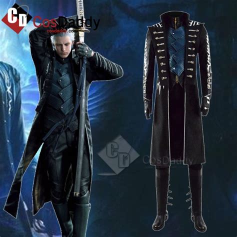 Cosdaddy Devil May Cry 5 DMC 5 Vergil Cosplay Game Costumes