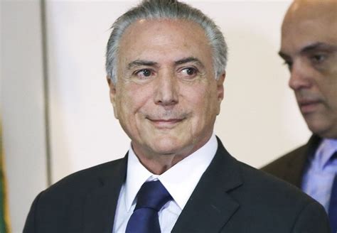 Michel Temer grava pronunciamento à nação Época Negócios Brasil