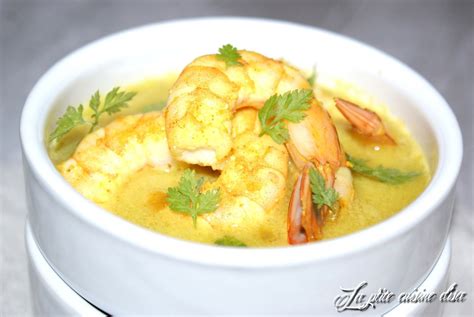 Crevettes Au Curry Et Lait De Coco La Ptite Cuisine Disa